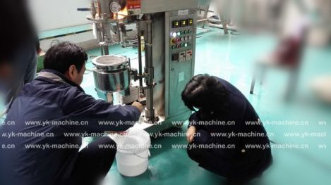 常州客戶 實驗室乳化機 來料試機